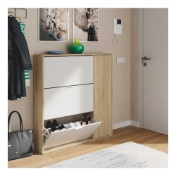 Meuble à chaussures 4 portes BETT style scandinave