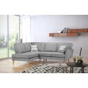 Canapé d'angle scandinave ZARI