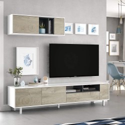 Ensemble meuble tv CARA style scandinave