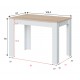 CLEA - Table de cuisine auxiliaire 109 cm style scandinave