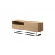 Salon complet ENJOY style loft avec pieds métal. Industriel moderne et design