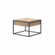 Salon complet ENJOY style loft avec pieds métal. Industriel moderne et design