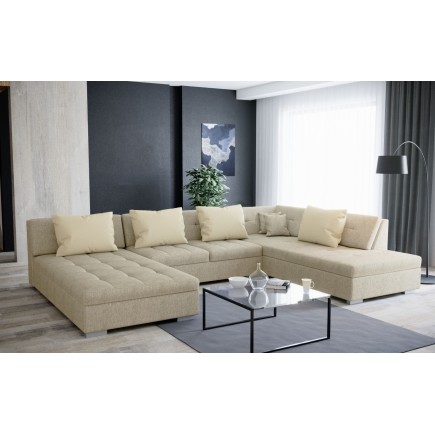 Canapé d'angle convertible en U OTIS